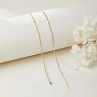 Twisted Sparkle Chain Necklace