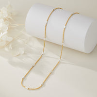 Twisted Sparkle Chain Necklace