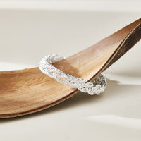 Sterling Silver Braided Bracelet