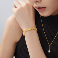 Sterling Silver Braided Bracelet