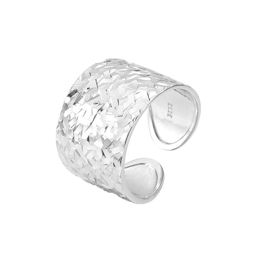 Sterling Silver Adjustable Personality Ring