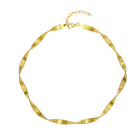 Sterling Silver 6mm Flat Chain Necklace