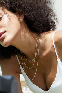 Natural Citrine Aura Spark Earrings