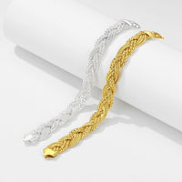 Sterling Silver Woven Bracelet