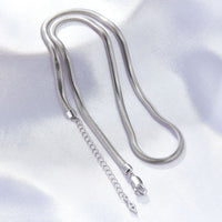 Sterling Silver Snake Chain Necklace