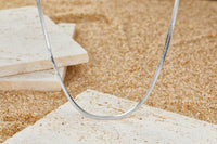 Gold Plated Snake Chain Necklace