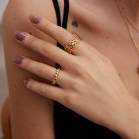 Sterling Silver Heart Open Ring