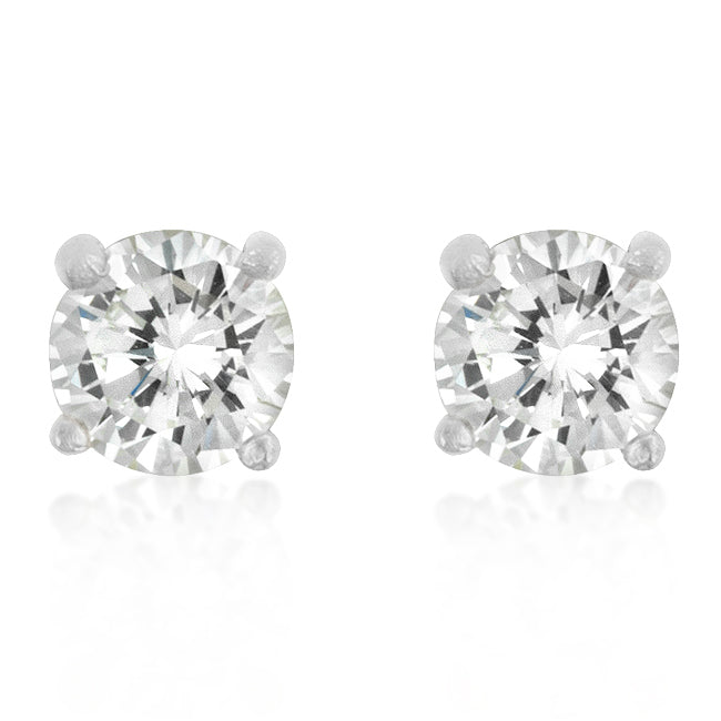 Jacqueline Cubic Zirconia Stud Earrings