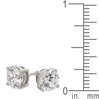Phoebe Pink Cubic Zirconia Stud Earrings