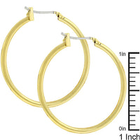 Goldtone Hoop Earrings