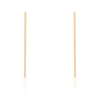 Carolee Gold Line Drop Earrings