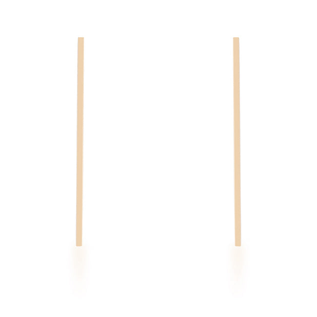 Carolee Gold Line Drop Earrings