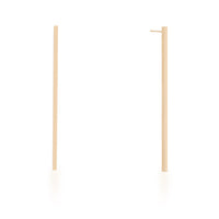 Carolee Gold Line Drop Earrings