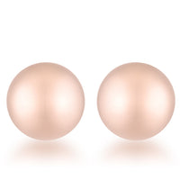 Julia Rose Gold Sphere Studs