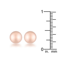 Julia Rose Gold Sphere Studs