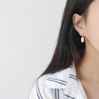 Natural Baroque Pearl Drop Earrings