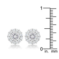 Bella Bridal Earrings - Clear