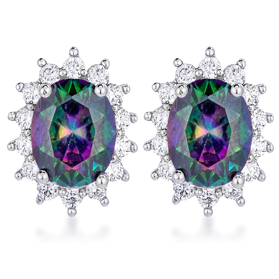 Mystic Petite Royal Oval Earrings