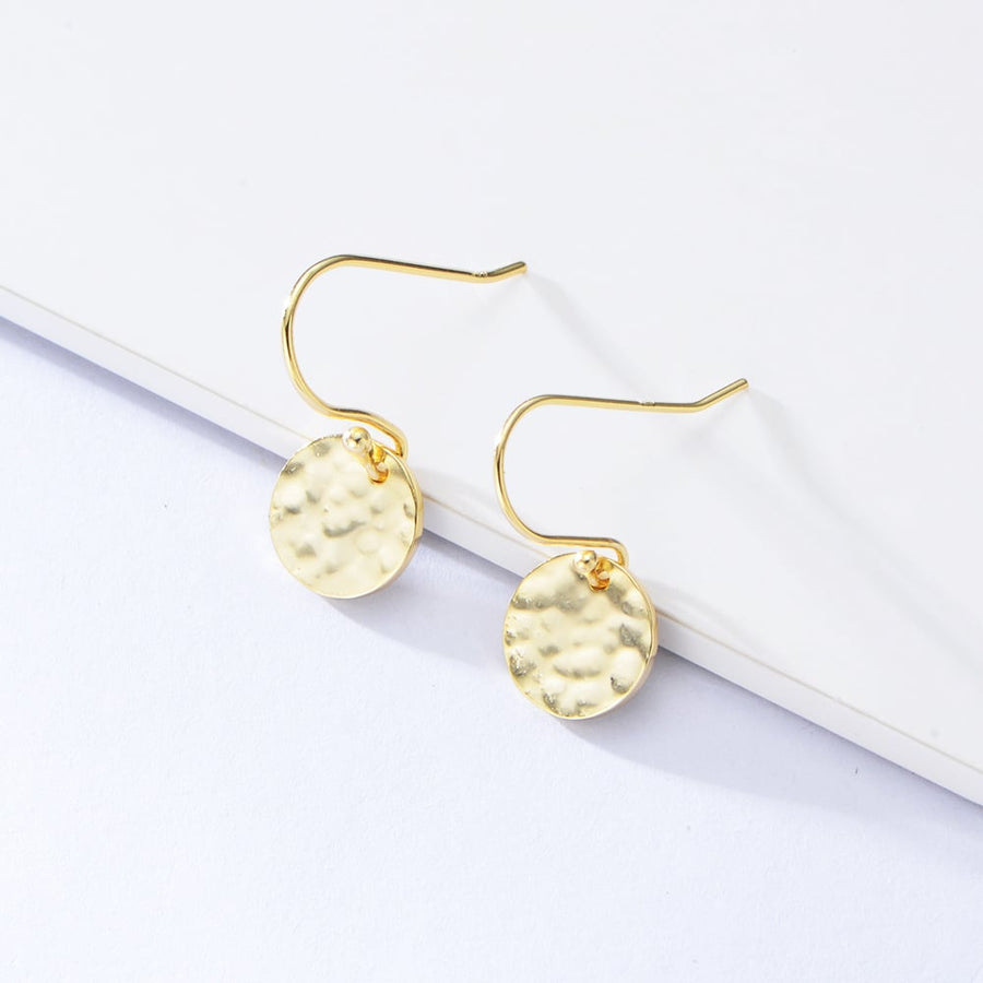 Gold Plated Sterling Silver Geometric Earrings