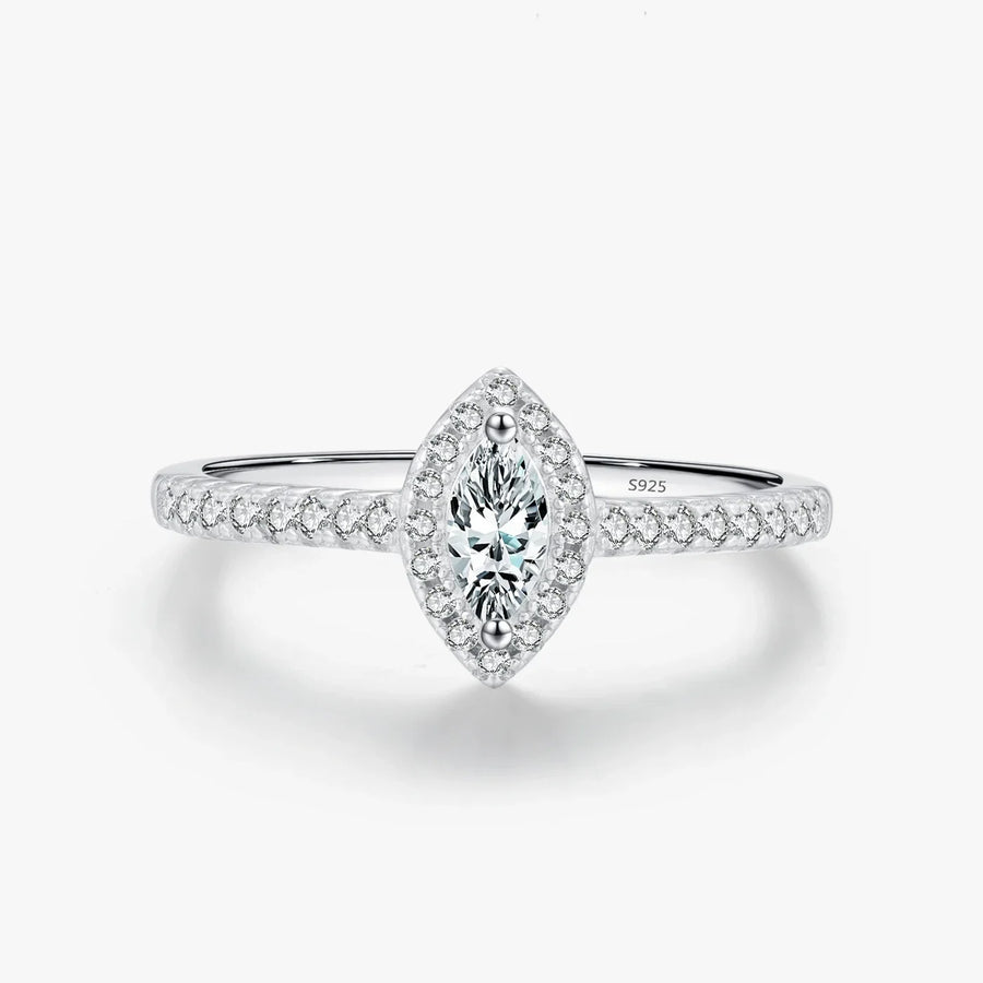 Sterling Silver Marquise Ring