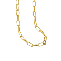 Sterling Silver Paperclip Chain Necklace