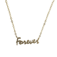 Gold Plated Dream Forever Necklace
