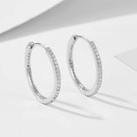 Gold Plated Sterling Silver Hoop Earrings