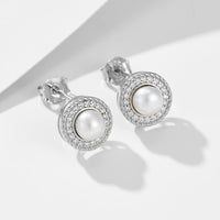 Sterling Silver Freshwater Pearl Stud Earrings