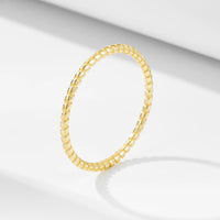 Sterling Silver Twist Stacking Ring