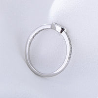 Sterling Silver Bezel Marquise Ring