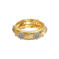 Gold Plated Sterling Silver Vintage Band Ring