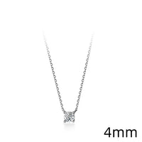 925 Sterling Silver Cubic Zirconia Pendant Necklace