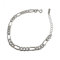 Classic Hollow Chain Bracelet 925 Sterling Silver