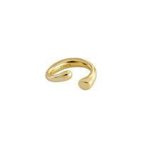 Minimalism Irregular 925 Sterling Silver Non-Pierced Earring