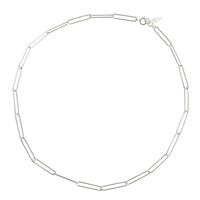 Hollow 4mm 925 Sterling Silver Chain Necklace