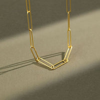 Hollow 4mm 925 Sterling Silver Chain Necklace