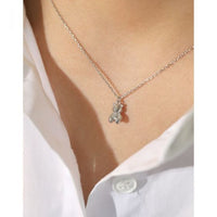 Mini Bear 925 Sterling Silver Necklace