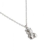 Mini Bear 925 Sterling Silver Necklace