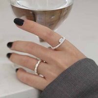 Oval Created Opal Adjustable Ring, 925 Sterling Silver