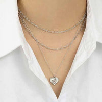 Pig Nose Choker 925 Sterling Silver Stacking Necklace