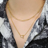 U-Shape 925 Sterling Silver Necklace
