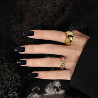 Twist Knitting 925 Sterling Silver Adjustable Ring
