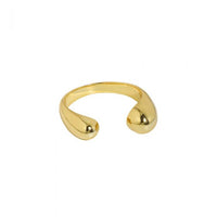 Waterdrop Adjustable Ring in 925 Sterling Silver