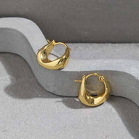 Agravity Circles 925 Sterling Silver Hoop Earrings