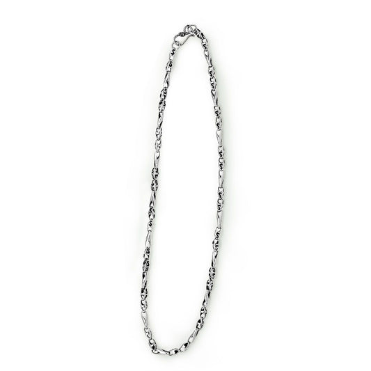 Vintage S Letter Thail 925 Sterling Silver Chain Necklace