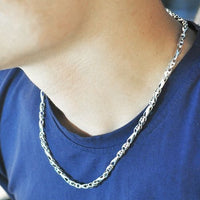 Vintage S Letter Thail 925 Sterling Silver Chain Necklace