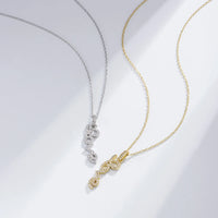 Sterling Silver Love Letter Pendant Necklace