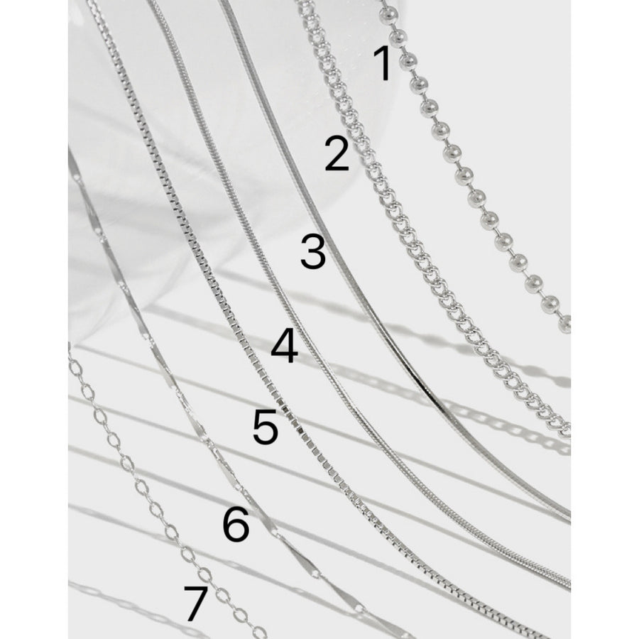Sterling Silver Chain with 5cm Extender