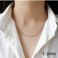 Sterling Silver Chain with 5cm Extender