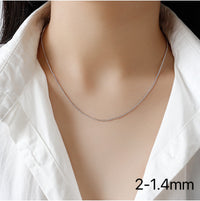 Sterling Silver Chain with 5cm Extender